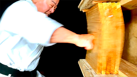 Ikemiyagi in action