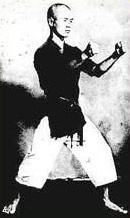 Manzo Iwata practicing kihon