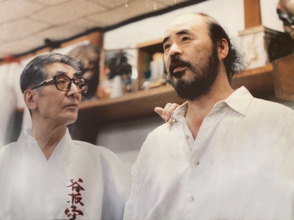 Sensei Kimura with Master Tani
